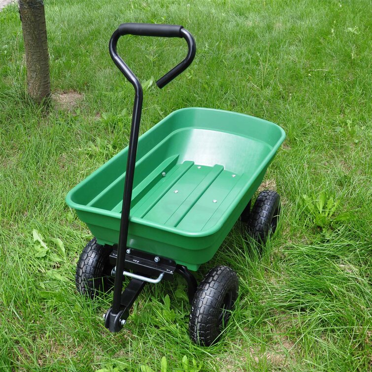 Wheelbarrow deals dump cart